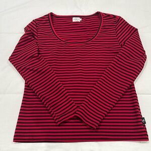 Calvin Klein Striped Long Sleeve Top